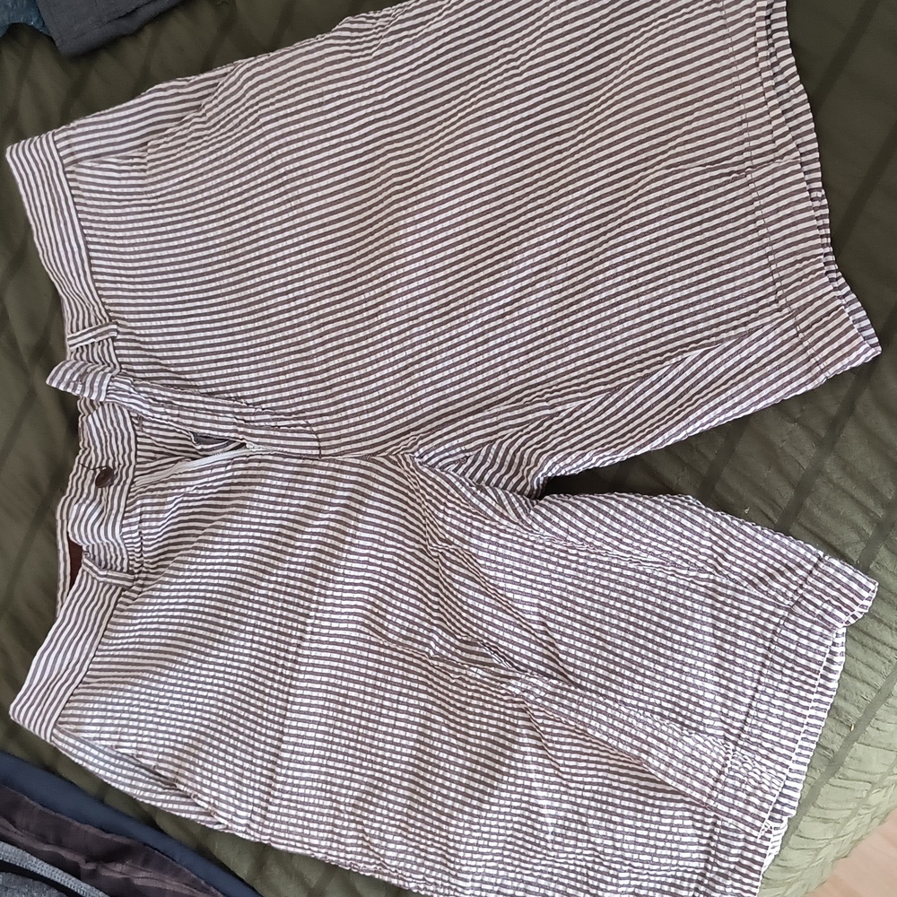 Perry Ellis Men's Size 32 Searsucker Shorts